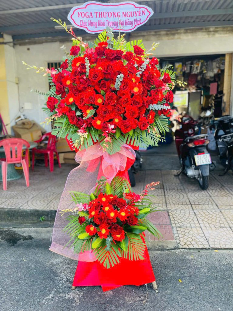 Mẫu Hoa Khai Trương 9